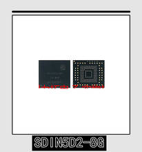 SDIN5D2-8G de disco duro para teléfono móvil, 1-10 piezas, original, auténtico, BGA-153 SDIN5D2 BGA153 emmc 8G, chip de almacenamiento 2024 - compra barato