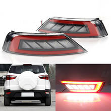 For Ford Eco Sport  2019 2020 Rear Bumper Reflector Lights Multi-Function Led Brake Lights Rear Fog Lamps 2024 - buy cheap