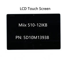 Para lenovo miix 510-12isk miix 510-12ikb lcd montagem da tela de toque p/n 5d10m42923/5d10m13938 tela lcd 2024 - compre barato