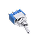 10PCS Miniatura Toggle Switch AC 125 V/3A Azul SPDT Engatamento On/On 2 Posições 3 Pin interruptores para o Motor - foto 2026 10PCS Miniatura Toggle Switch AC 125 V/3A Azul SPDT Engatamento On/On 2 Posições 3 Pin interruptores para o Motor - foto 2026