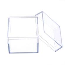 Caja de almacenamiento para exhibición de joyas, accesorios para cubo, F3MD, acrílico transparente, 5 lados 2024 - compra barato