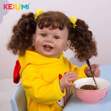 KEIUMI 27Inch Smile Reborn Baby Doll New Arrival Lovely Girl Alive Accessories Free For Kid Toy Partner Christmas Gift 2024 - buy cheap