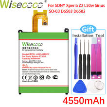 Wisecoco 4550mAh LIS1543ERPC Battery For SONY Xperia Z2 L50w L50U L50T SiriusSO-03 D6503 D6502 +Tracking Number 2024 - buy cheap