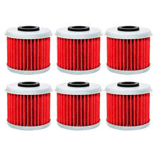 Filtro de aceite de motor de motocicleta, accesorio para Honda CRF150F, CRF150R, CRF250R, CRF 250R, CRF250X, CRF450R, CRF 450R, CRF450X, CRF 450X, 04-16, 1/3/6 Uds. 2024 - compra barato