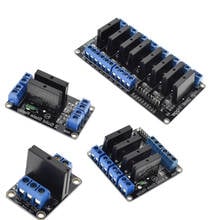 Módulo de relé de estado sólido de alto nivel, dispositivo OMRON SSR de 1, 2, 4 y 8 canales, 5V, 250V, 2A para Arduino 2024 - compra barato