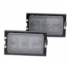 2PCS/Set SUNKIA 18SMD Car LED License Plate Lights with Inside Canbus for Land Roiver Discovery/Freelander/Rang Rover Sport 2024 - buy cheap