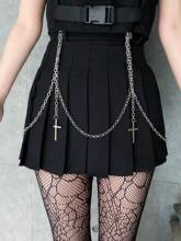 Ruibbit menina quente primavera verão harajuku saias femininas bonito preto saia plissada estilo punk cintura alta feminino mini saia curta jk 2024 - compre barato