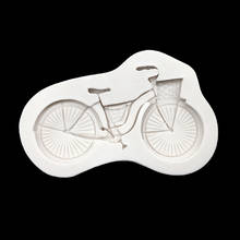 Bicycle Bike Silicone Sugarcraft Mold Fondant Cake Decorating Tools Candy Clay Cupcake Chocolate Baking Mold 2024 - buy cheap