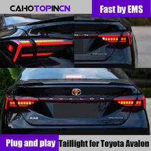 Car Styling Tail Light For Toyota Avalon 2018 2019 taillight Rear Fog Lamp + Brake Light + Reverse Light + Dynamic Turn Signal 2024 - buy cheap