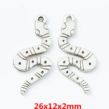 180 pieces of retro snake pendant zinc alloy pendant DIY European style jewelry making  6754 2024 - buy cheap