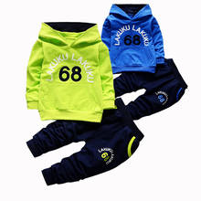Baby Boys Sport Suit Spring Autumn Hoodie Sweatshirt 68 Casual Set  Cartoon 2pcs Girl T Shirt Trousers Pants Kids Clothing 2024 - buy cheap