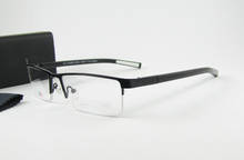 Armação de óculos metálica unissex, armação para óculos de grau, marca th 0882, promoção completa, armação de óculos para homens e mulheres 2024 - compre barato