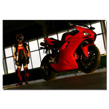 Ducati 1098 Sportbike Poster Wall Art Pictures For Living Room Canvas Paintings for Home Decor 2024 - buy cheap