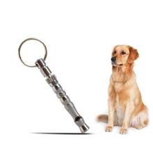 200 pieces High Quality Stainless steel Dog Puppy Whistle Ultrasonic Adjustable Sound Key Training for Dog Pet 2024 - buy cheap