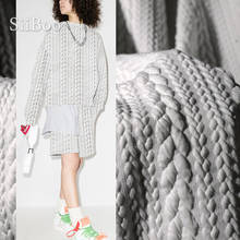 Siiboo-suéter de LICRA y poliéster pesado, tejido suave con patrón de trigo, tejido elegante y acogedor, sp6509 2024 - compra barato