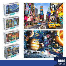 Jigsaw Puzzles 1000 Pcs Paper Assembling Picture Scenery Puzzles Adult Child Relaxing Game Educational Toy World Famous Painting 2024 - buy cheap
