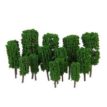 50 modelos de árboles, 3,5 cm, tren, arquitectura, calle, jardín, Wargame, diseño de paisaje 2024 - compra barato
