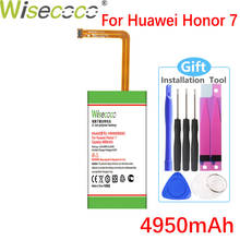 Wisecoco 4950mAh HB494590EBC Battery For Huawei Honor 7 Glory PLK-TL01H ATH-AL00 PLK-AL10 PHONE +Tracking Code 2024 - buy cheap