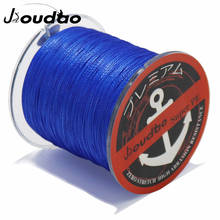 Jioudao-línea de pesca trenzada, 300M, 4 hebras, multifilamento fuerte, superpotente, resistente a la abrasión 2024 - compra barato
