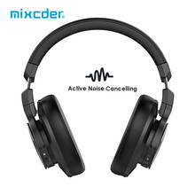 Mixcder E8, активные наушники с шумоподавлением, Bluetooth, глубокий бас, с микрофоном, для телефона, ANC, беспроводные гарнитуры 2024 - купить недорого