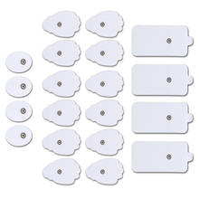 10/20pcs EMS Tens Physiotherapy Electrode Pads Conductive Gel Pad  Massager Therapeutic Pulse Stimulator Electro Massage Pad 2024 - buy cheap