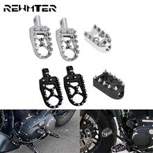 Motorcycle CNC Footpegs Pedal Footrest Brake Toe Shifter Pegs Gear Foot Peg Rest Black/Chrome For Harley Sportster Chopper Dyna 2024 - buy cheap