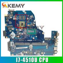 Akemy Laptop motherboard For ACER Aspire E1-572 I7-4510U Mainboard LA-B162P SR1EB N15S-GT-S-A2 DDR3 2024 - buy cheap