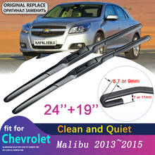 for Chevrolet Malibu 2013 2014 2015 J Hook Car Wiper Blades Front Window Windscreen Windshield Wipers Car Accessories Goods 2024 - buy cheap