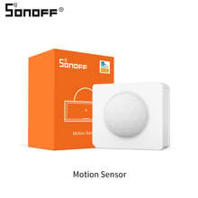 Sonoff-Sensor infrarrojo ZigBee, Detector de movimiento inteligente para el hogar, funciona con SONOFF ZBBridge a través de eWeLink IFTTT, SNZB-03 2024 - compra barato