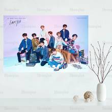 Custom Kpop Stray Kids Poster Wall For Living Room Art Poster Decoration Silk Fabric Bright Smooth No Frame Morden Print Wall 2024 - buy cheap