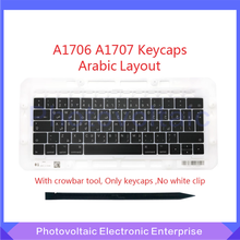 Original New AR Arabic Keyboard Keys Keycaps For Macbook Pro Retina 13" A1706 15" A1707 Late 2016 Mid 2017 2024 - buy cheap