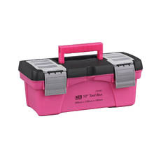 10 12.5 Inch Portable Tool Box Plastic Storage Pink Lady Women Inner Layer Toolbox for Tool Components Daily Necessities 2024 - buy cheap