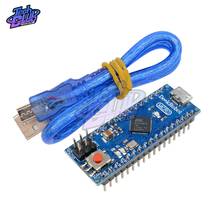 Módulo de placa de expansão micro atmega32u, 4 5v 16mhz, compatível com arduino mirco substitui pro mini com cabo usb 2024 - compre barato