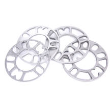 2 шт Универсальные алюминиевые разделительные прокладки для колес 3 мм 5 мм 8 мм 10 мм 2024 - купить недорого