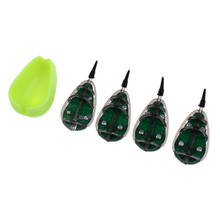Online Fishing Feeder Set 30g 40g 50g 60g Bait Cage And Mold 2024 - buy cheap