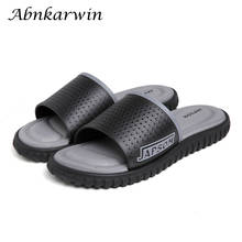 Summer Indoor Slides Men Slippers Home Shoes House Room Slide Slipper Bathroom Bath Sleepers Shower Beach Soft 2024 - buy cheap