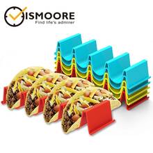 6pcs Taco Holders Wave Shape High quality PP Mexican Food Rack Pizza Tool Hot Dog Holder Stand Taco Rack Display Restaurant Tool 2024 - buy cheap