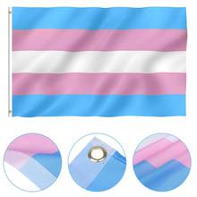 90*150 см флаги Радуга Гей ЛГБТ флаг прокладки полиэстер к выцветанию флаг клуб транссексуалов Flaga ЛГБТ флаг 2024 - купить недорого