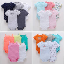 2020 Baby Rompers 5-pack infantil Jumpsuit For Boy Girls Clothes Summer High Quality Striped Newborn Ropa Bebe Clothing Costume 2024 - buy cheap