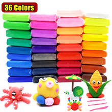 36 colors/Set Fluffy Slime Toys Putty Soft Clay Antistress Light Plasticine Slime Supplies Sand Fidget Gum Polymer Clay for kids 2024 - buy cheap