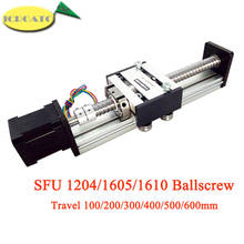 SFU 1204 1605 1610 Ballscrew Linear Rail Effective Stroke 100/200/300/400/500/600mm for 3D Printer Z Axis 2024 - buy cheap