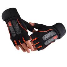 Sports Gym Gloves Half Finger Breathable Weightlifting Fitness Gloves Dumbbell Men Women Weight lifting Gym Gloves Size M/L/XL 2024 - buy cheap