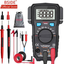 BSIDE ADM66 True RMS Digital Multimeter Auto Range TRMS Mini 6000 DMM Dual Slot Capacitance ohm Hz Temp NCV Diode Pocket Tester 2024 - buy cheap