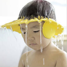 Baby Bath Cap Wash Hair Ear Protection Shower Caps Children Shampoo Shower Hat Baby Shower Shield Adjustable 2024 - buy cheap