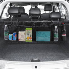 Горячий автомобильный багажник на заднее сиденье Органайзер сумка для Toyota Camry Corolla RAV4 Yaris Highlander Land Cruiser PRADO Vios Vitz Reiz succen 2024 - купить недорого