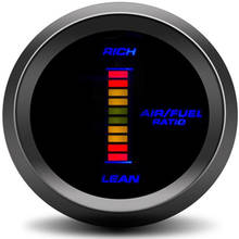 52mm Car Air Fuel Ratio Gauge LED Light 12V Tint Lens Fuel level Car Gauges Auto Digital Air-fuel ratio Meter auto tachometer 2024 - buy cheap