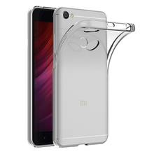 Новое поступление мягкий прозрачный чехол для телефона для Xiaomi Redmi Y1/Y1 Lite RedmiY1 Y1Lite RedmiY1Lite прозрачный ТПУ силиконовый чехол-гель 2024 - купить недорого