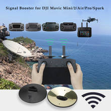 Amplificador de señal del transmisor para DJI Mavic Mini/2/Air/Pro/Spark Drone, control remoto inteligente, rango de señal, antena, placa extendida 2024 - compra barato