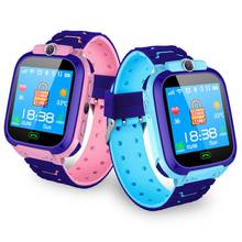 Детские Смарт-часы, водонепроницаемые детские наручные часы с функцией GPS позиционирования и SOS для Android и IOS 2024 - купить недорого