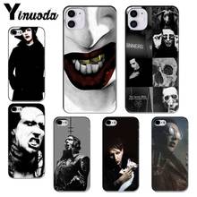 Yinuoda-capinha de celular marilgrande manson, capinha de telefone compatível com iphone 5, wireless, se, x, xs, max, 8, 7, 6, 6s, plus, xr, 11, 11pro, promax 12, 12pro 2024 - compre barato